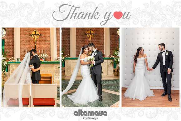220923 ( Boda de Alma y Alan ) Thank You Card